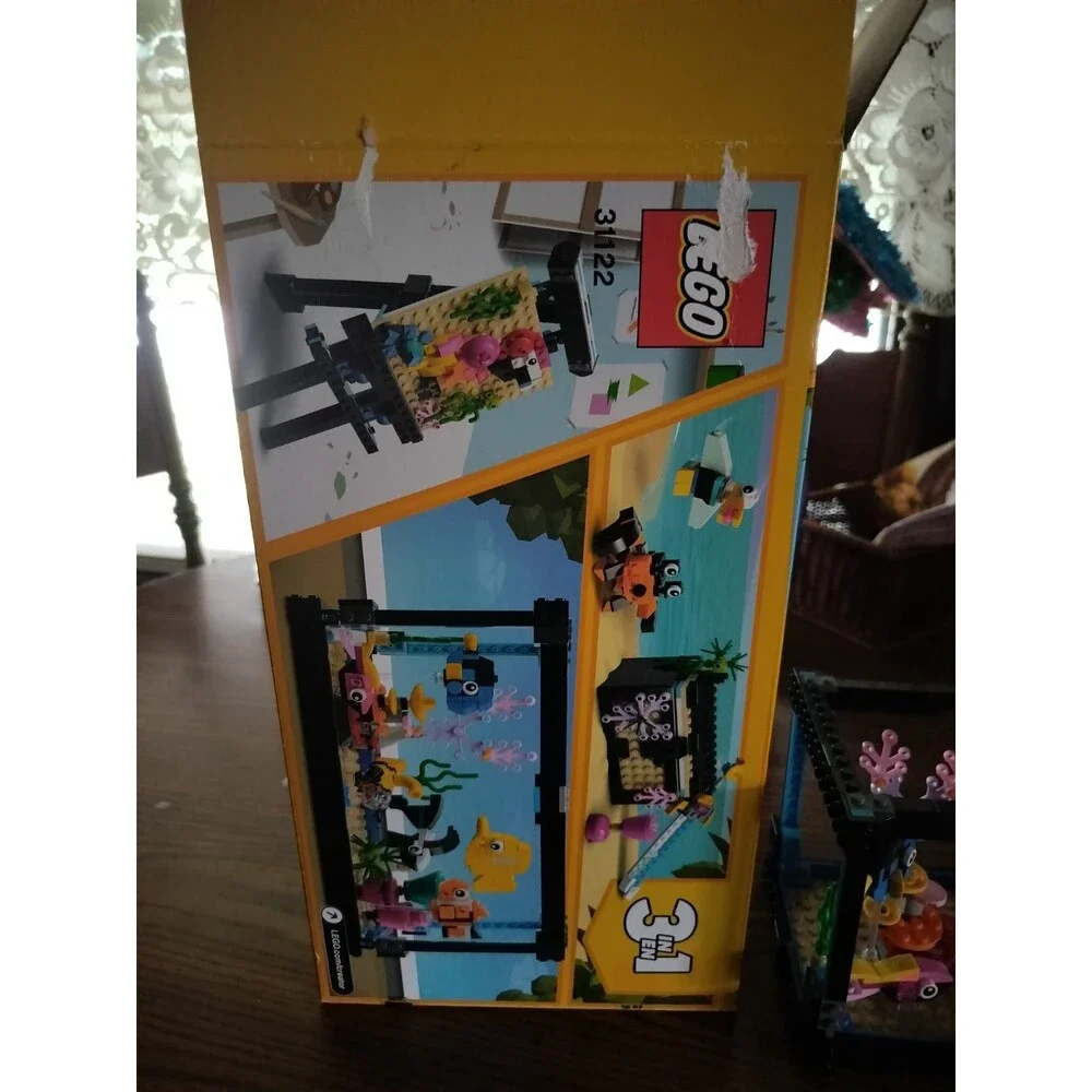 2 LEGO 31122 Creator Fish Tank - 3 in 1 set complete with Box And instructions